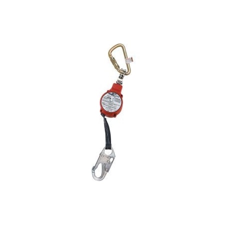 Honeywell North Miller® MiniLite„¢ 11'L Fall Limiter, Steel Twist-lock Carabiner and Swivel Shackle FL11-3-Z7/11FT
